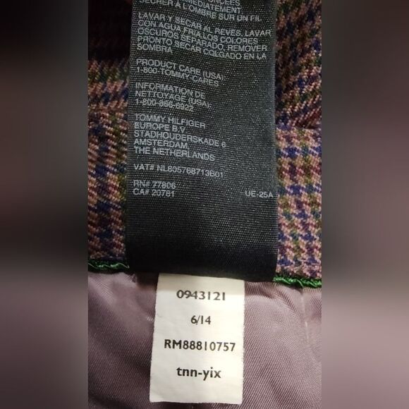 Tommy Hilfiger Tween Plaid Check Dress Pants Trousers US 4 - Picture 10 of 10